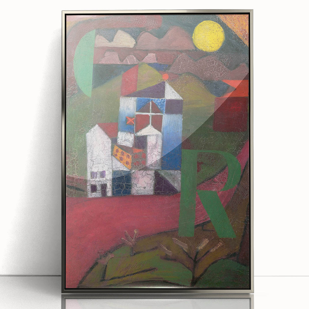 Paul Klee's "Villa R" (1919) - Geometric Abstract Masterpiece