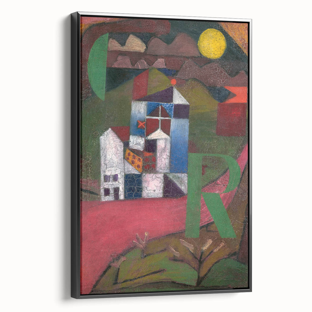 Paul Klee's "Villa R" (1919) - Geometric Abstract Masterpiece