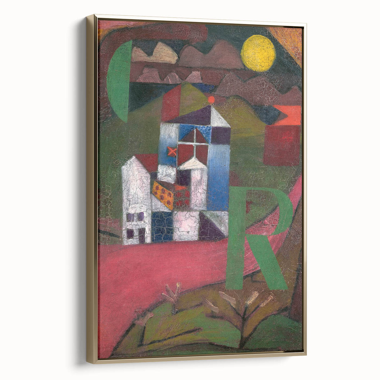 Paul Klee's "Villa R" (1919) - Geometric Abstract Masterpiece