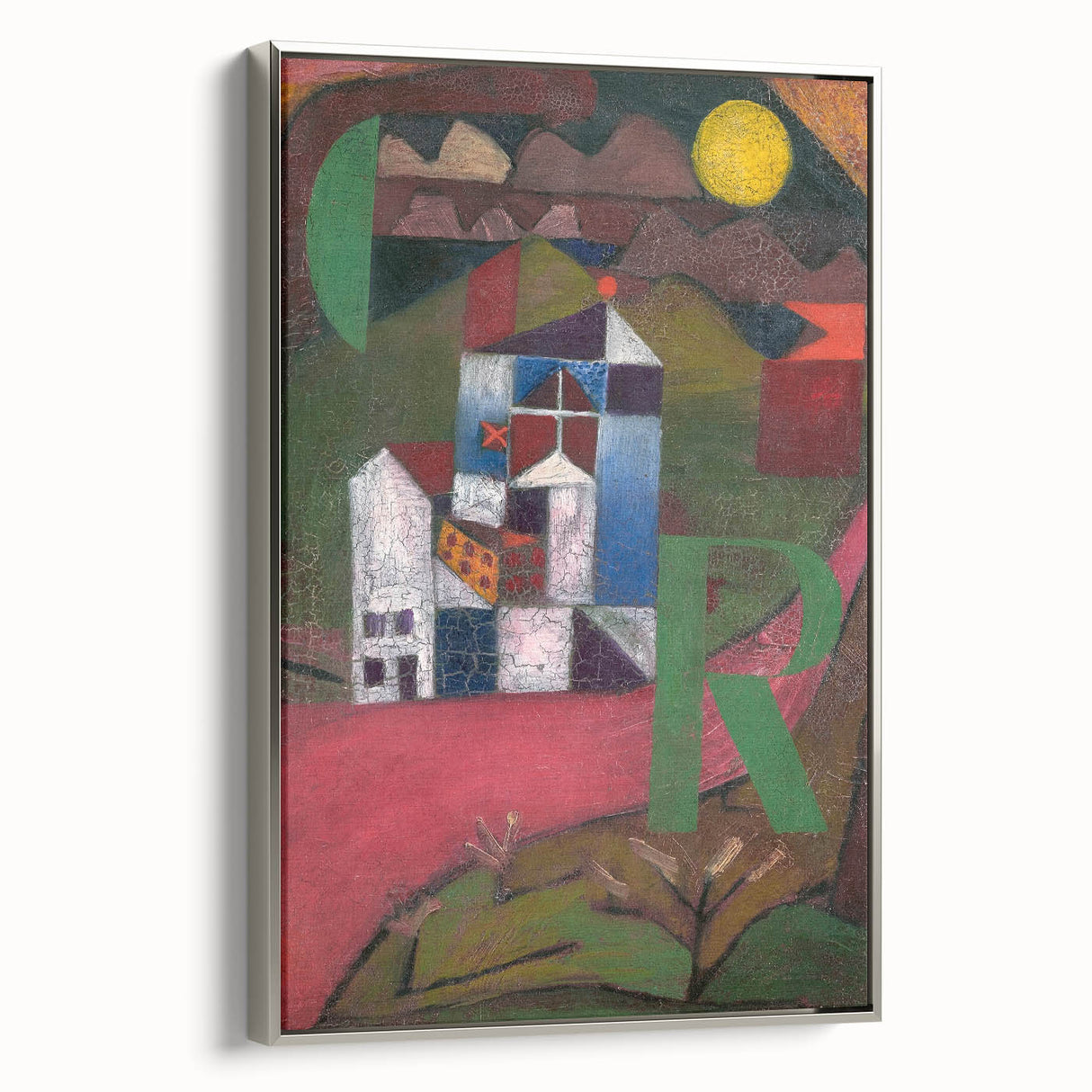 Paul Klee's "Villa R" (1919) - Geometric Abstract Masterpiece