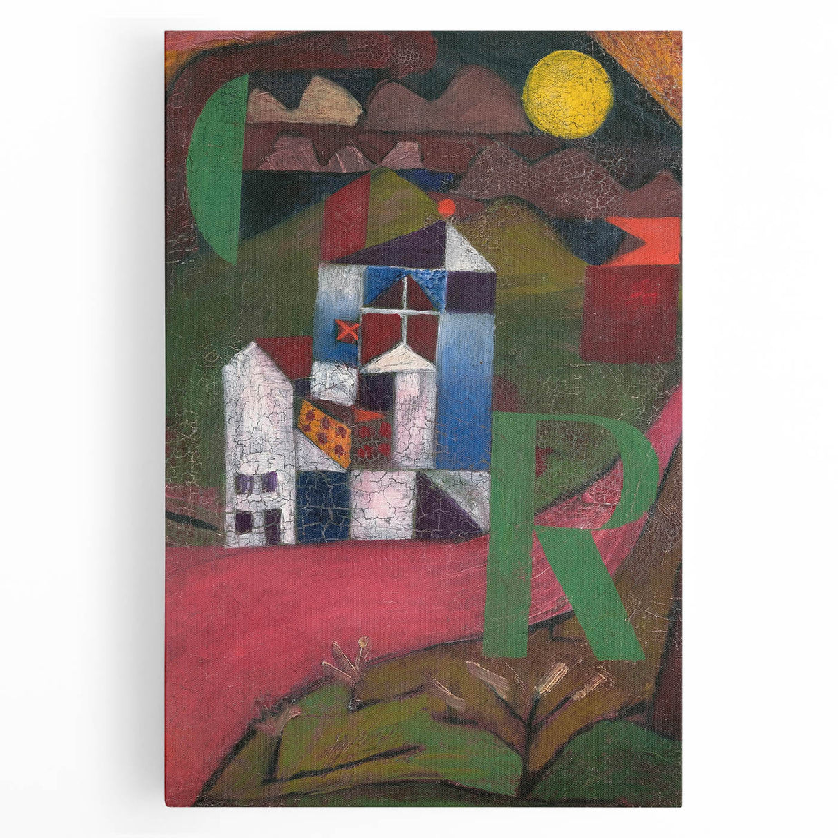 Paul Klee's "Villa R" (1919) - Geometric Abstract Masterpiece