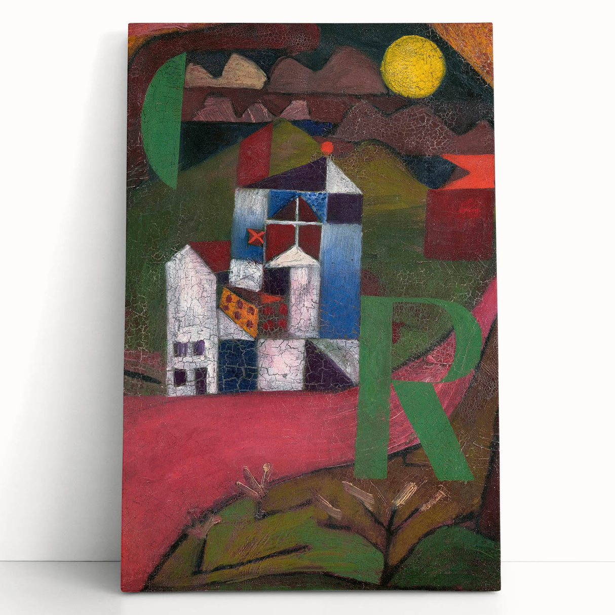 Paul Klee's "Villa R" (1919) - Geometric Abstract Masterpiece