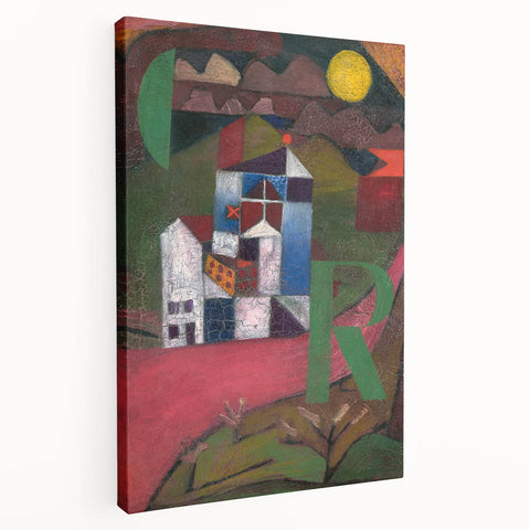 Paul Klee's "Villa R" (1919) - Geometric Abstract Masterpiece
