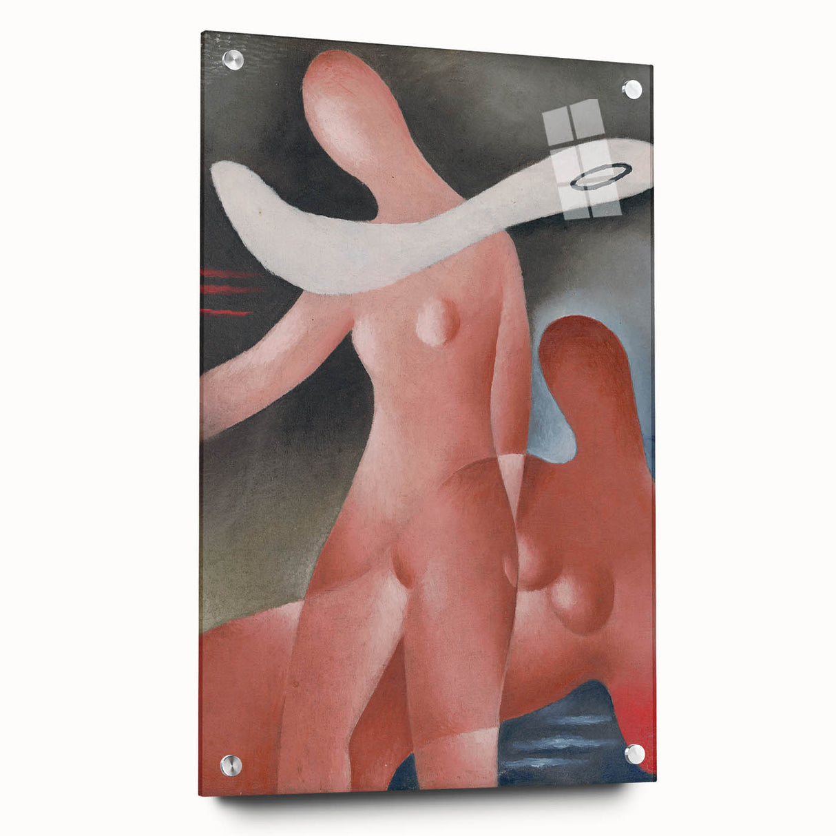 Mikuláš Galanda's "Two Women" - A Surrealist Figurative Masterpiece