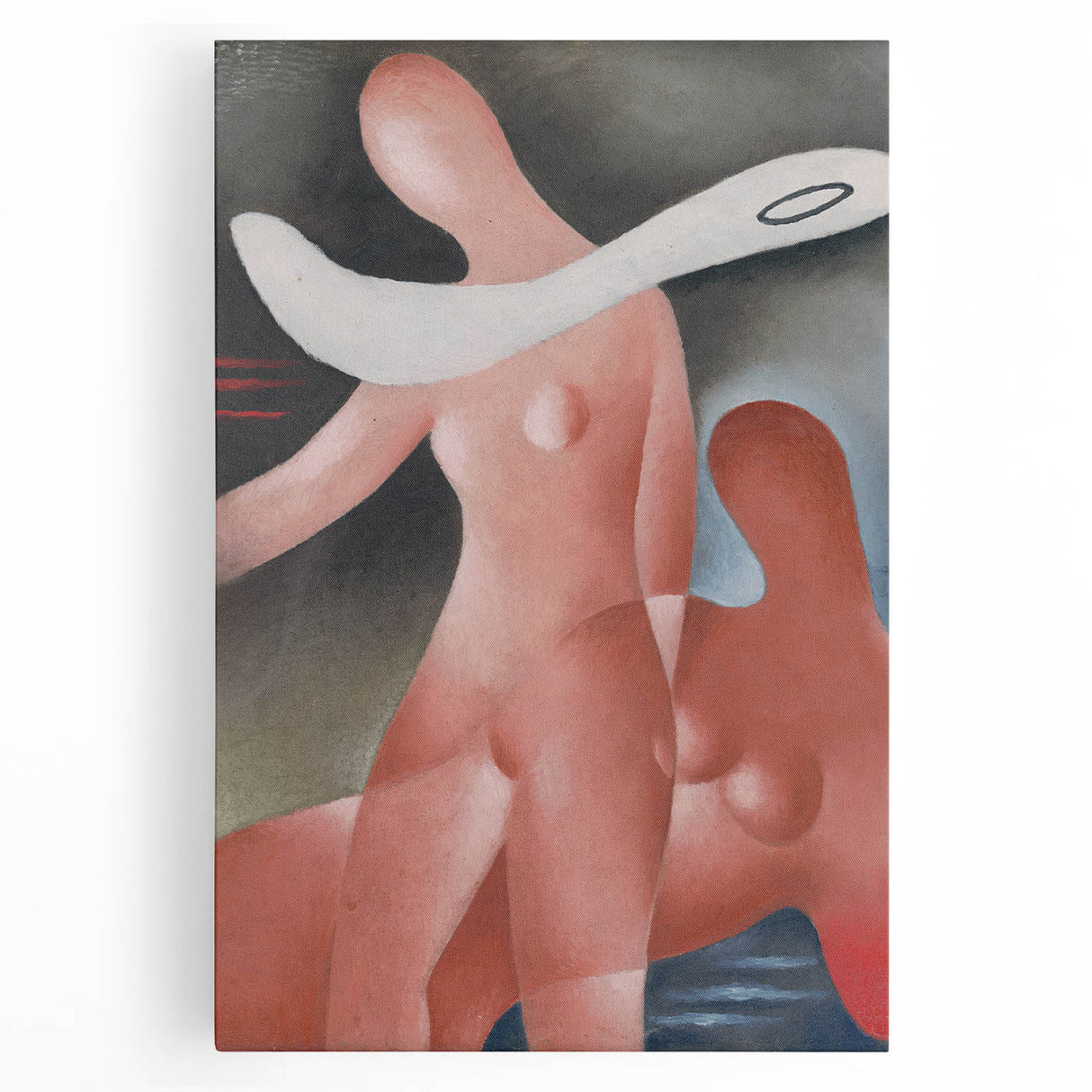 Mikuláš Galanda's "Two Women" - A Surrealist Figurative Masterpiece