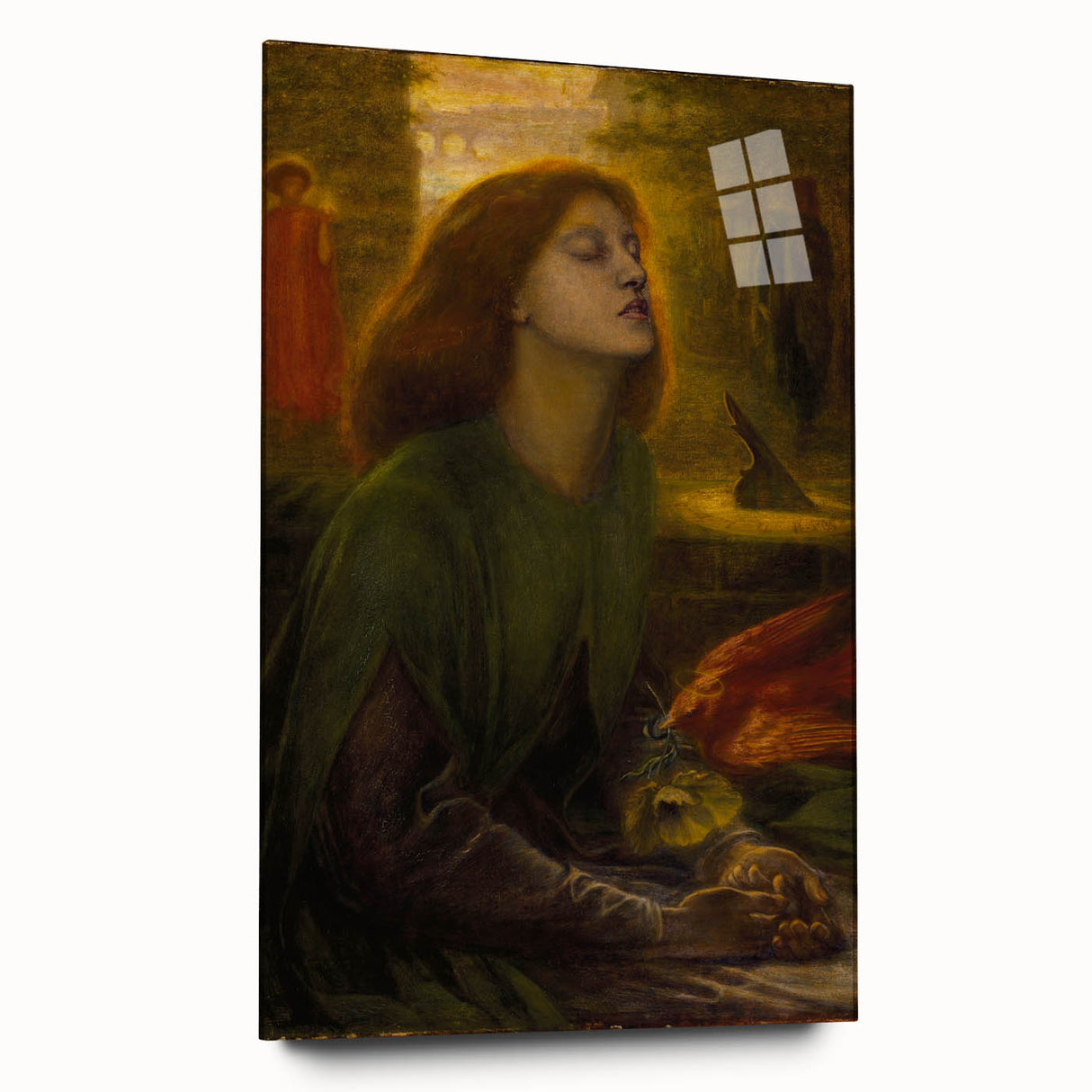 Romanticism Art - Beata Beatrix by Dante Gabriel Rossetti Print