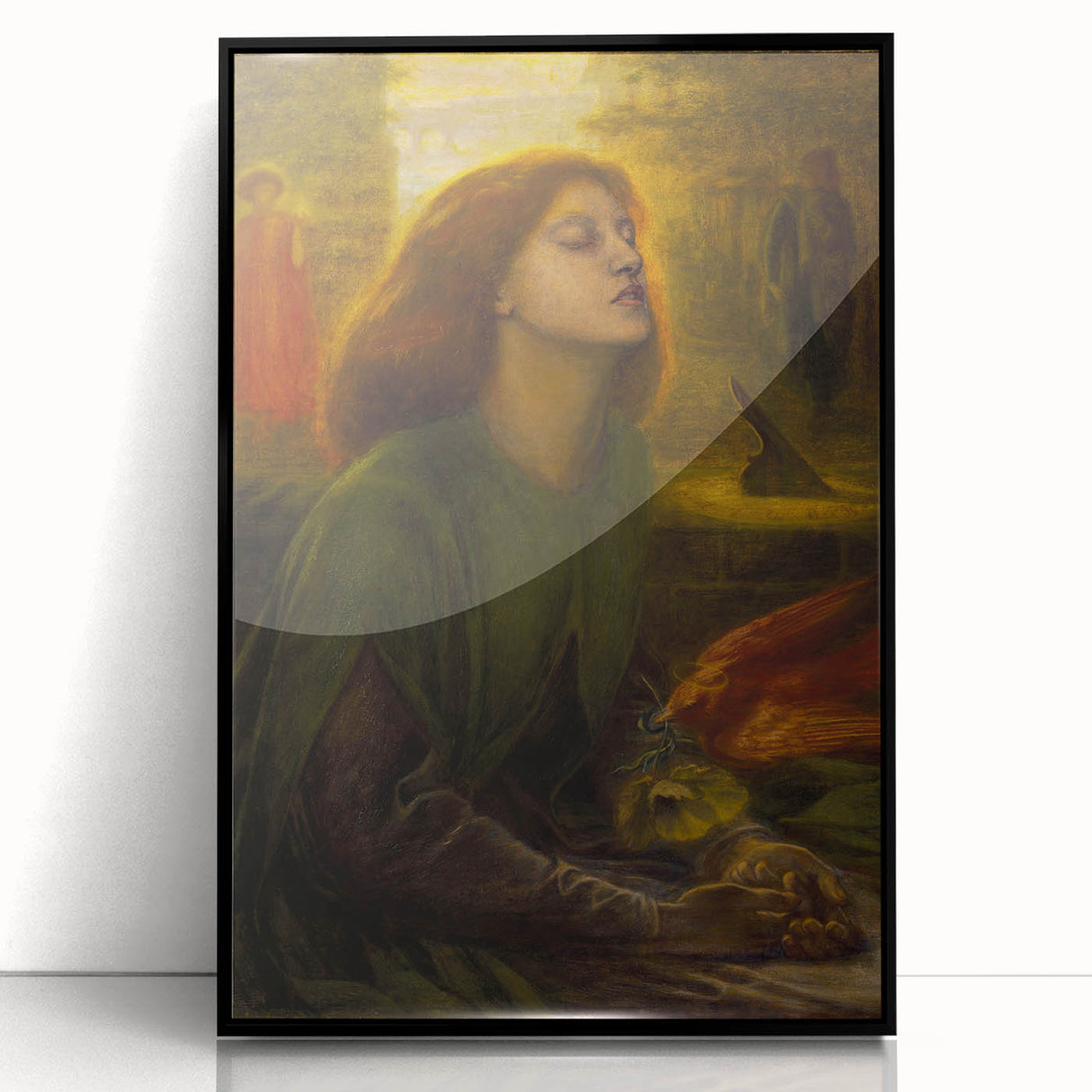 Romanticism Art - Beata Beatrix by Dante Gabriel Rossetti Print