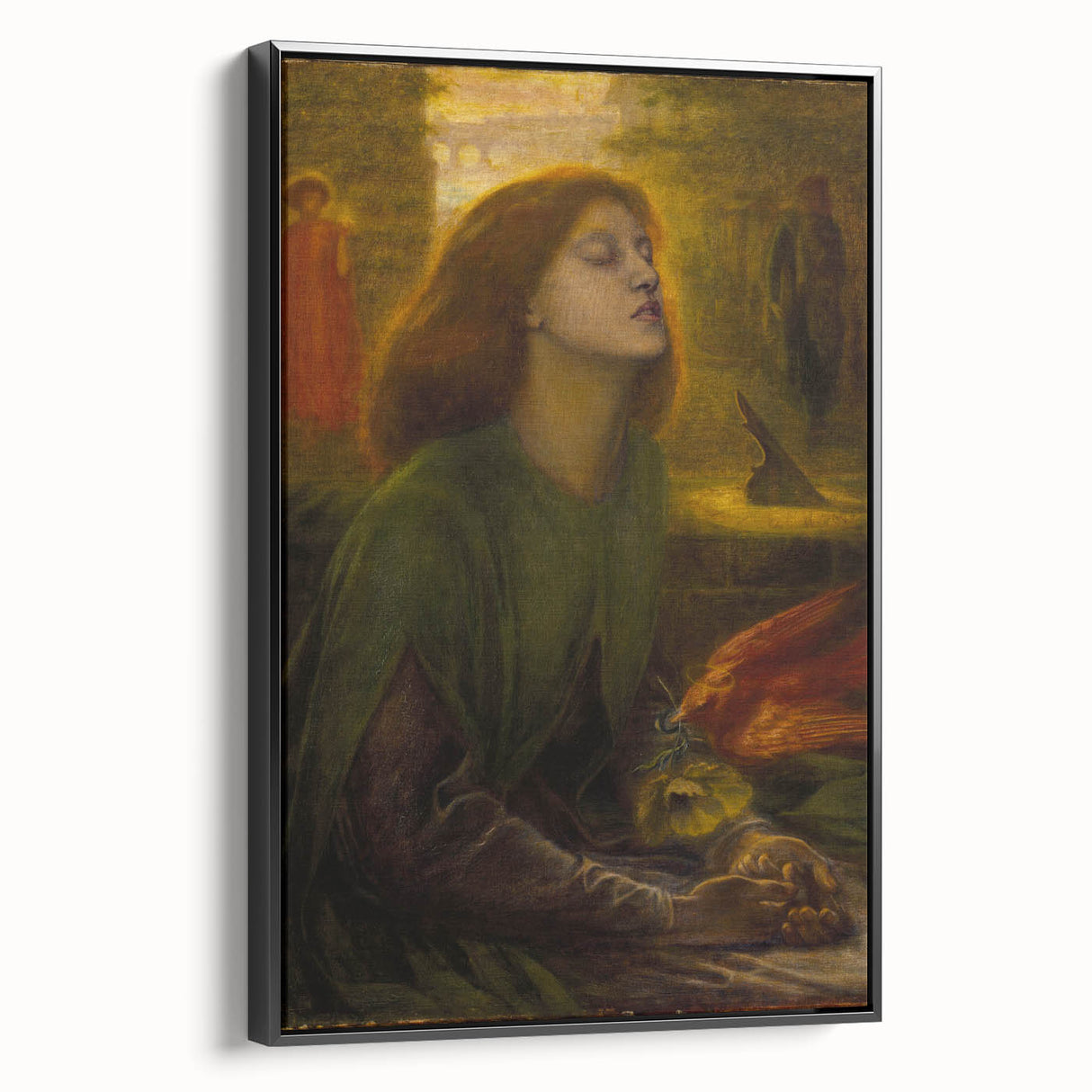 Romanticism Art - Beata Beatrix by Dante Gabriel Rossetti Print