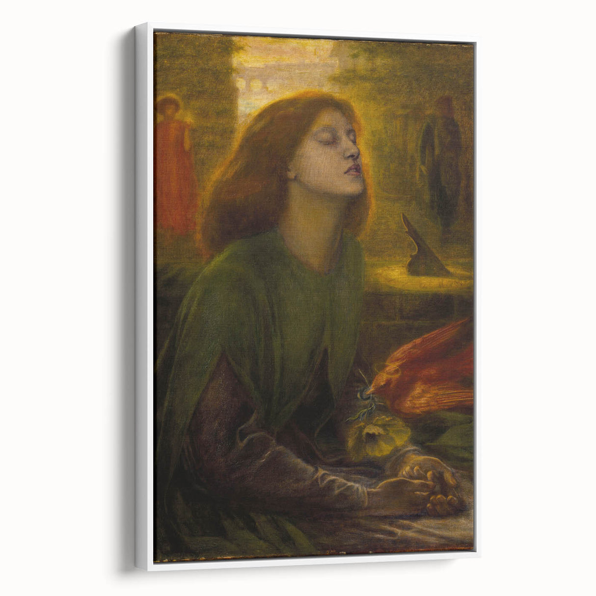 Romanticism Art - Beata Beatrix by Dante Gabriel Rossetti Print