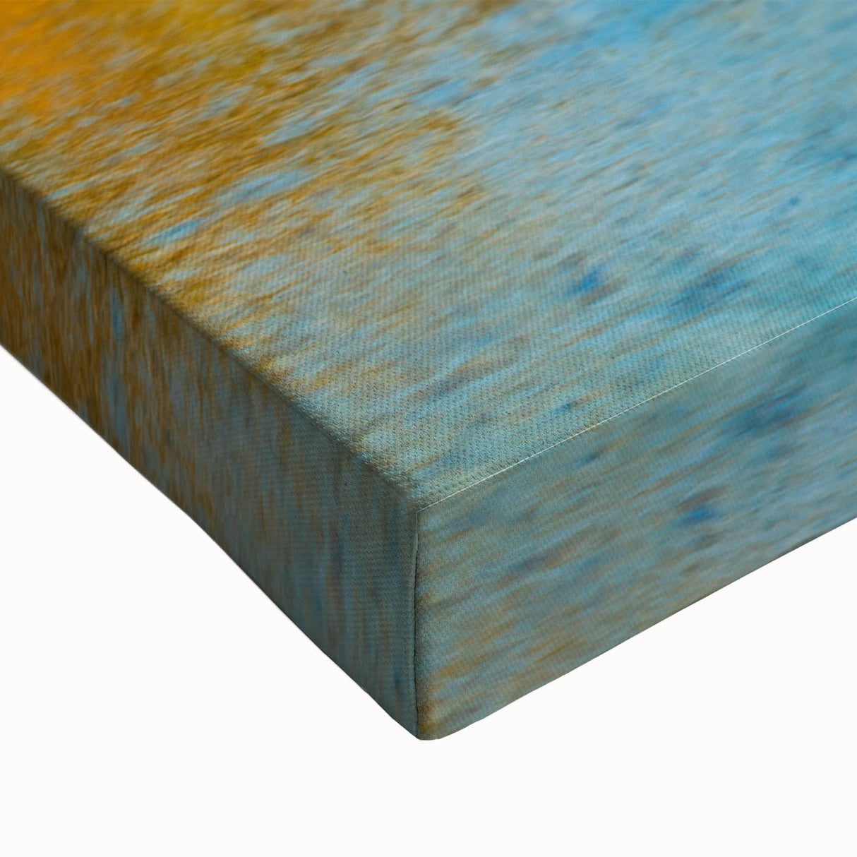 Black and white landscape art painting of Mauritius on stretched canvas, ideal for bedroom decor.