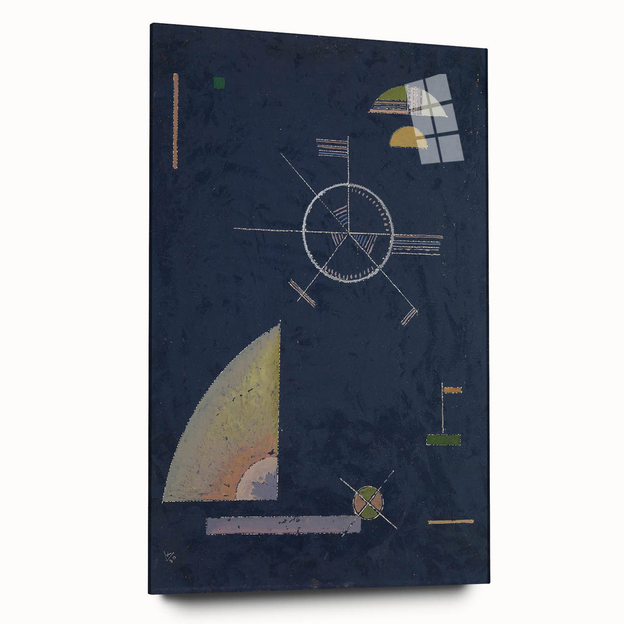 Modern Wall Art: Geometric Abstract Composition by Wassily Kandinsky