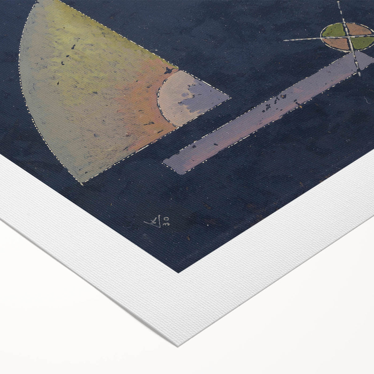 Modern Wall Art: Geometric Abstract Composition by Wassily Kandinsky