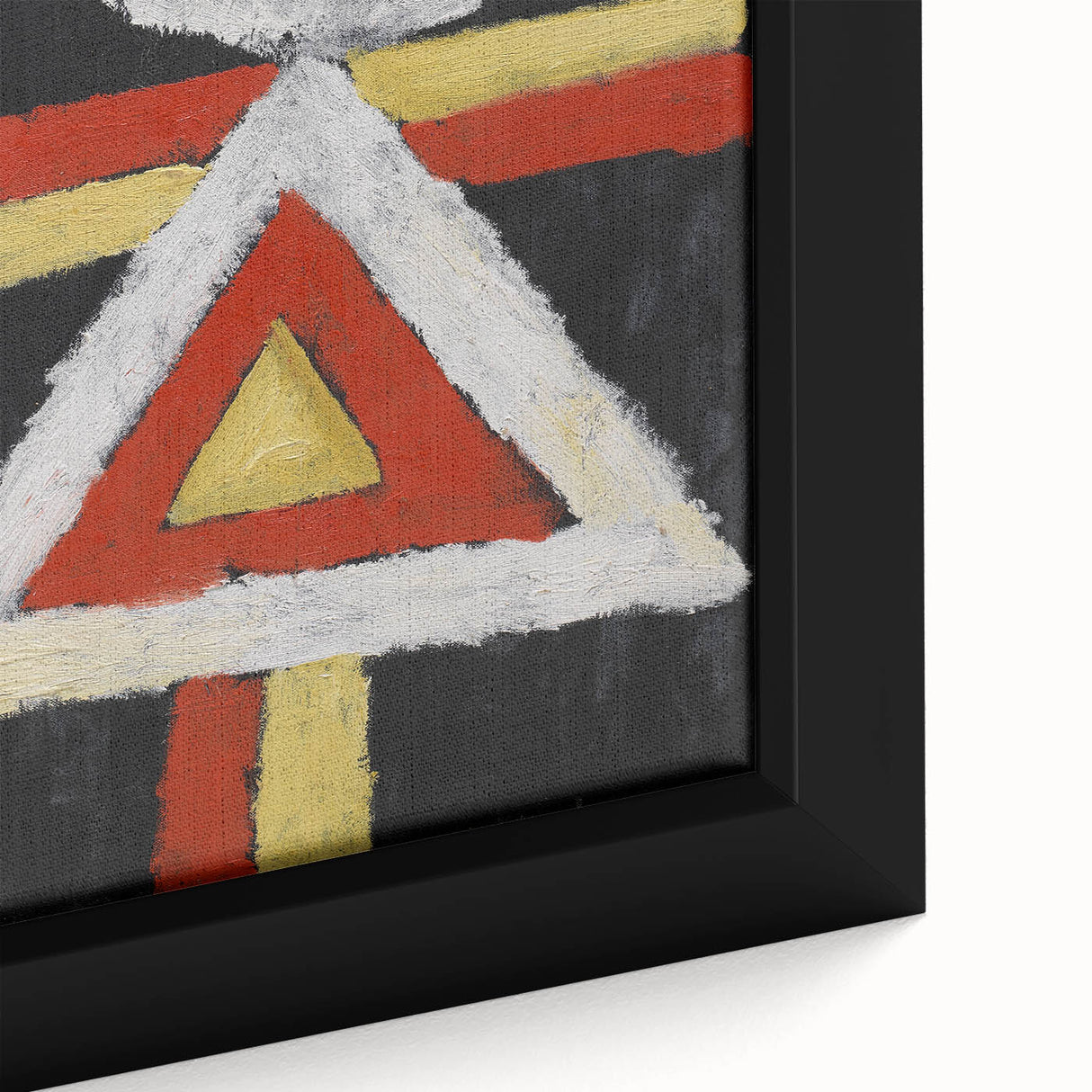 Abstract Modern Art: Organic Shapes in Soft Blue and Peach Hues