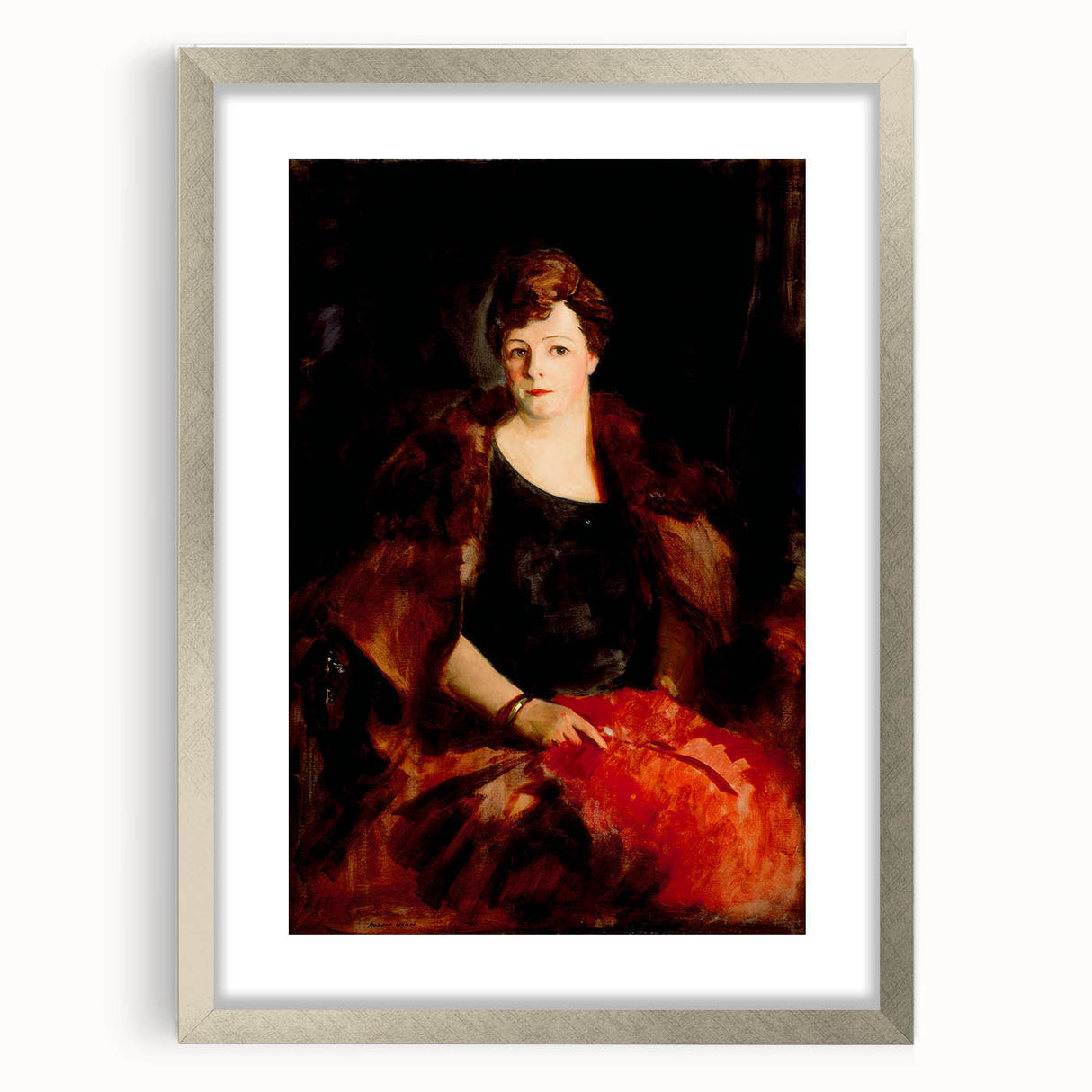 Modern Art Prints: Fluid Abstract in Blue, Green, and Yellow Tones