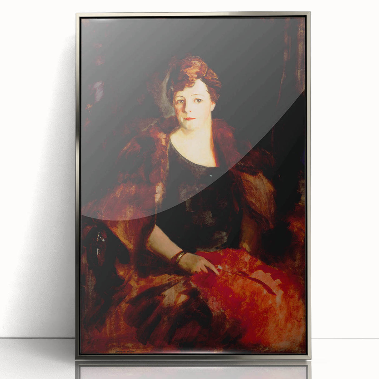 Modern Art Prints: Fluid Abstract in Blue, Green, and Yellow Tones