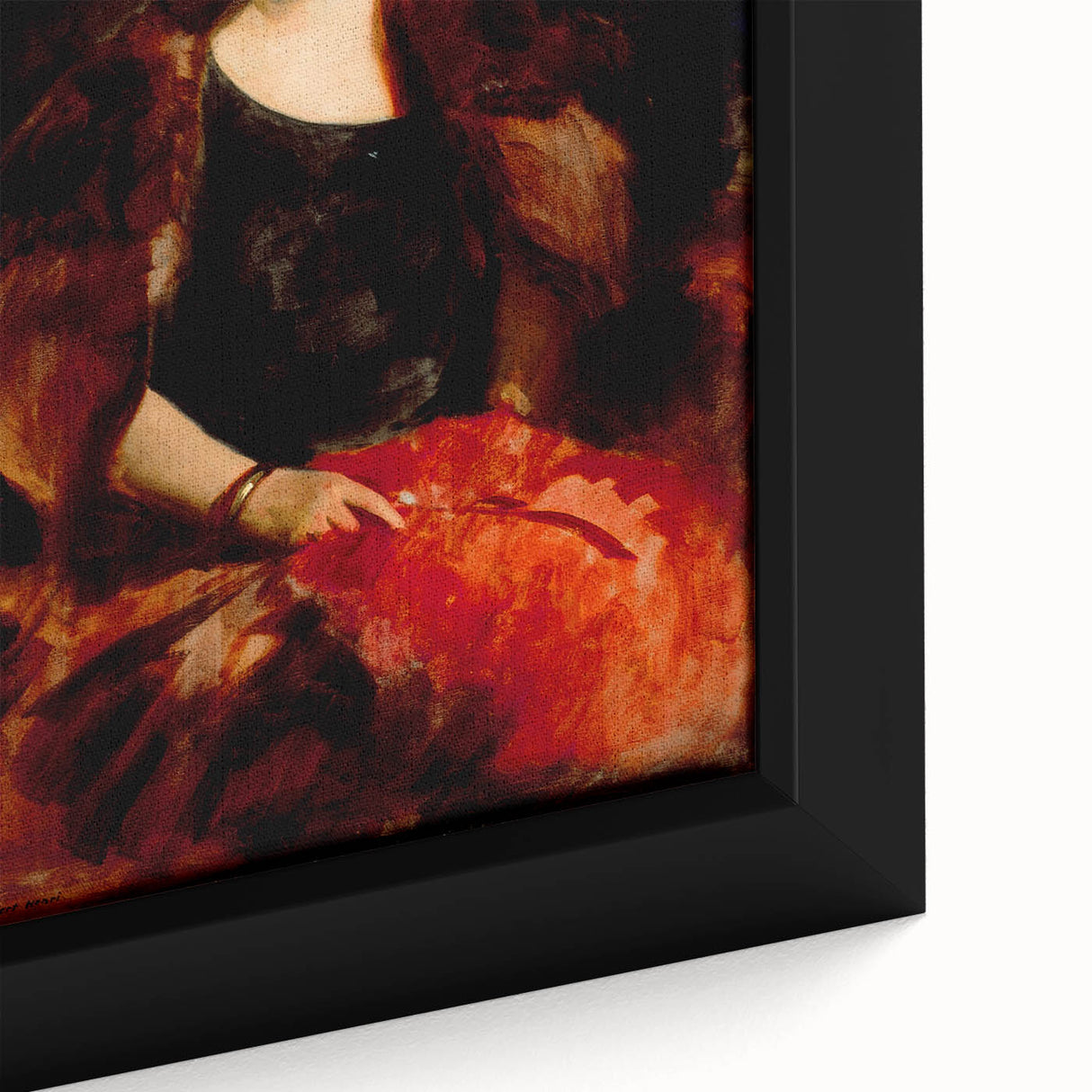 Modern Art Prints: Fluid Abstract in Blue, Green, and Yellow Tones