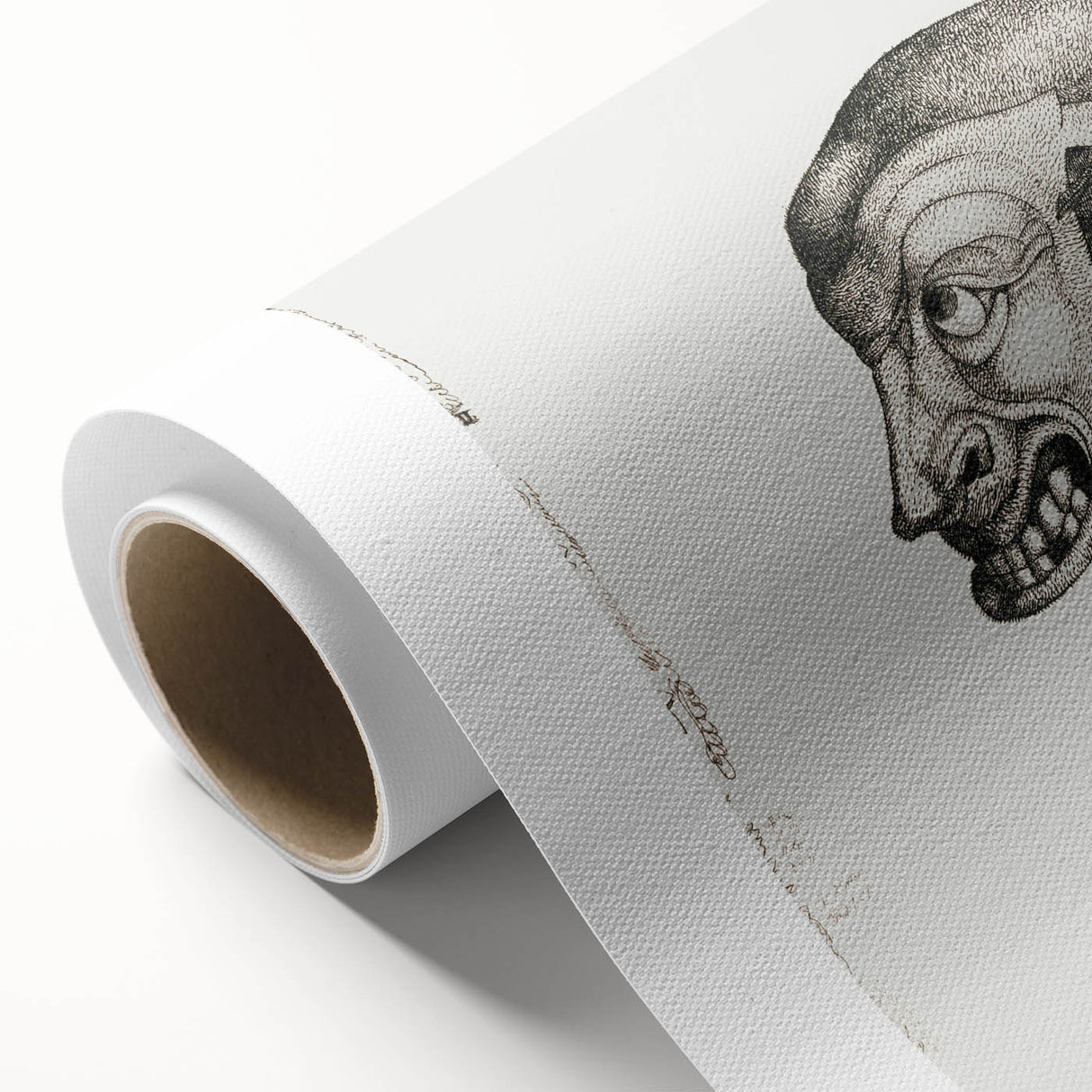 Modern Wall Art – Paul Klee’s "Komiker" in Intricate Monochrome