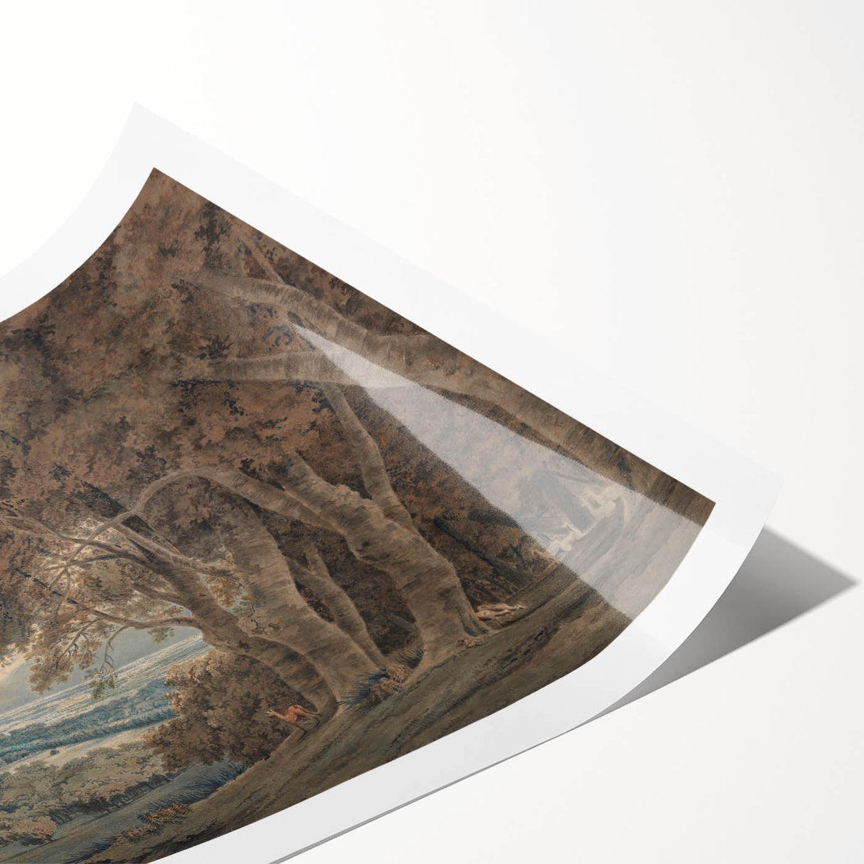 Romanticism Art - Windsor Landscape View Print