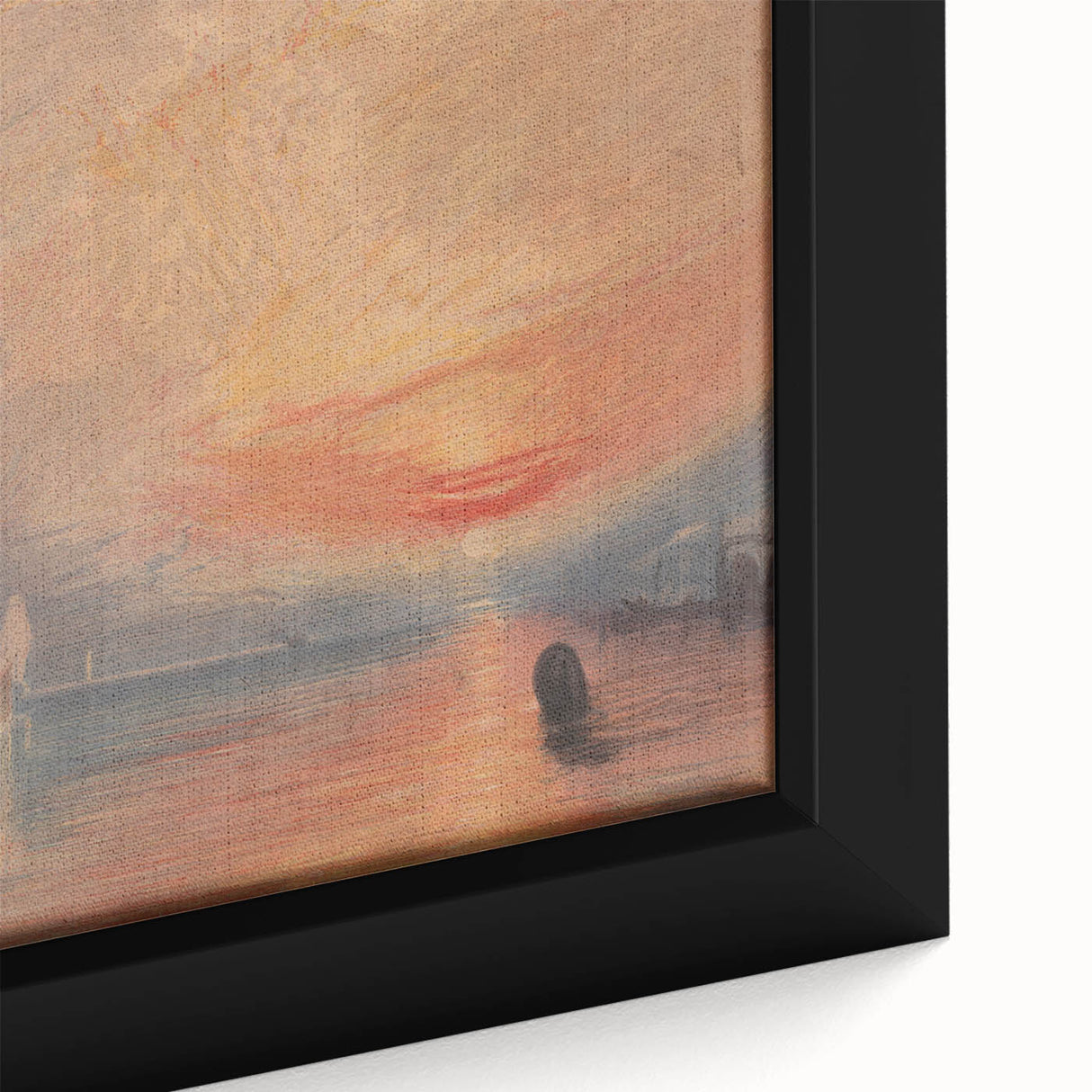 Romanticism Art - The Fighting Temeraire by J.M.W. Turner Print