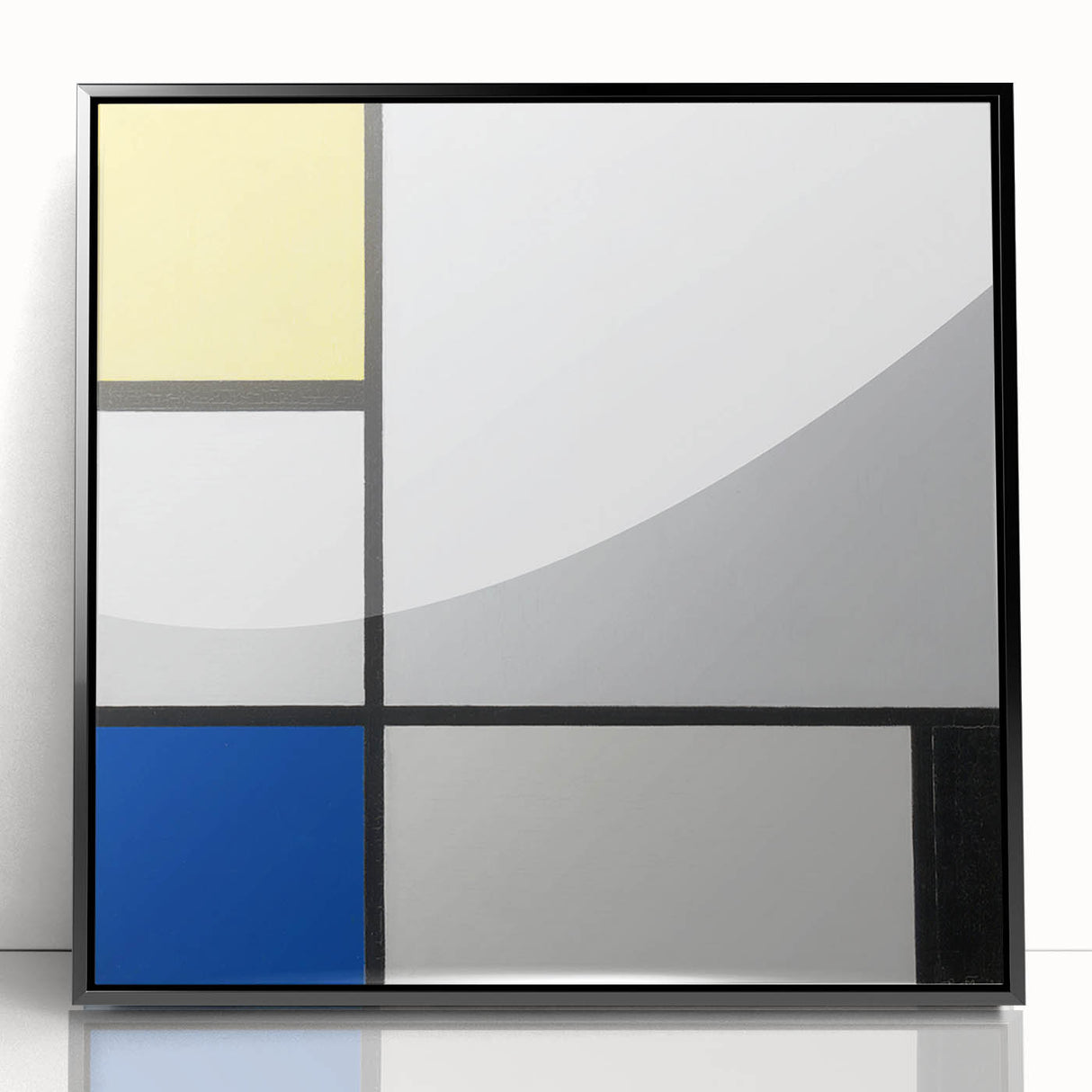Modern Wall Art – Mondrian’s "Composition with Yellow, Blue, and Black" (1929)