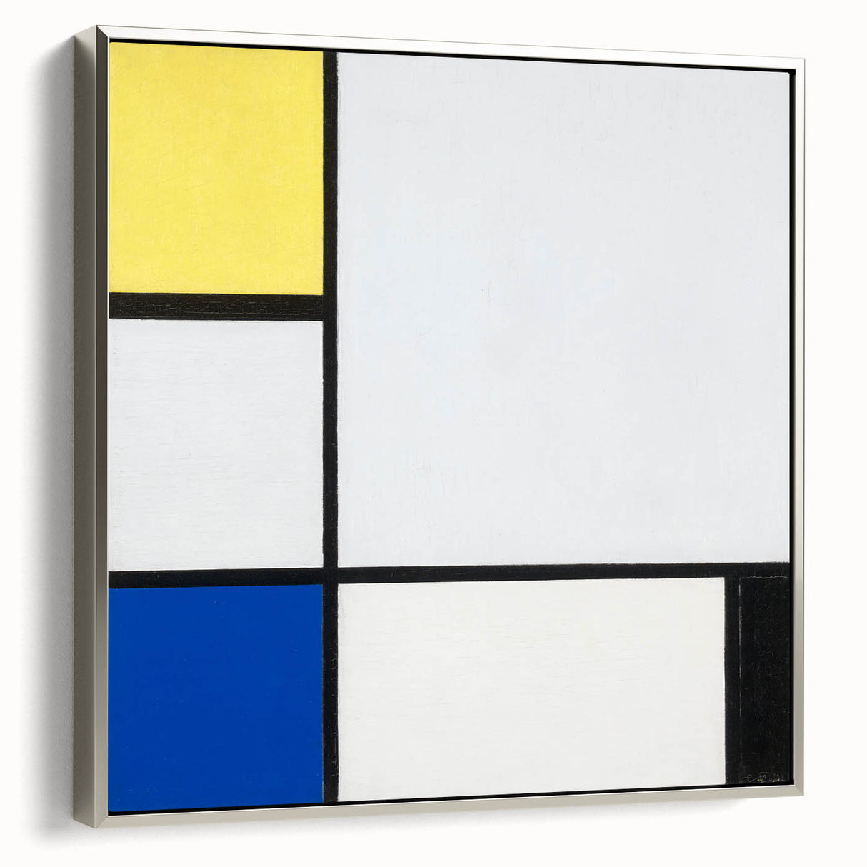 Modern Wall Art – Mondrian’s "Composition with Yellow, Blue, and Black" (1929)