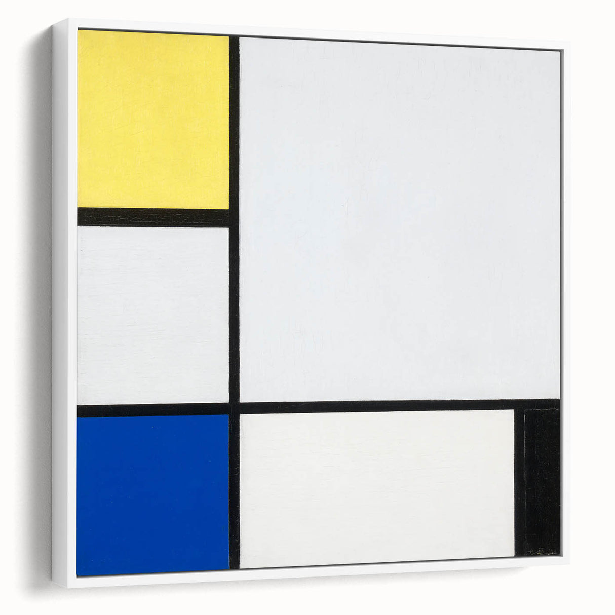 Modern Wall Art – Mondrian’s "Composition with Yellow, Blue, and Black" (1929)