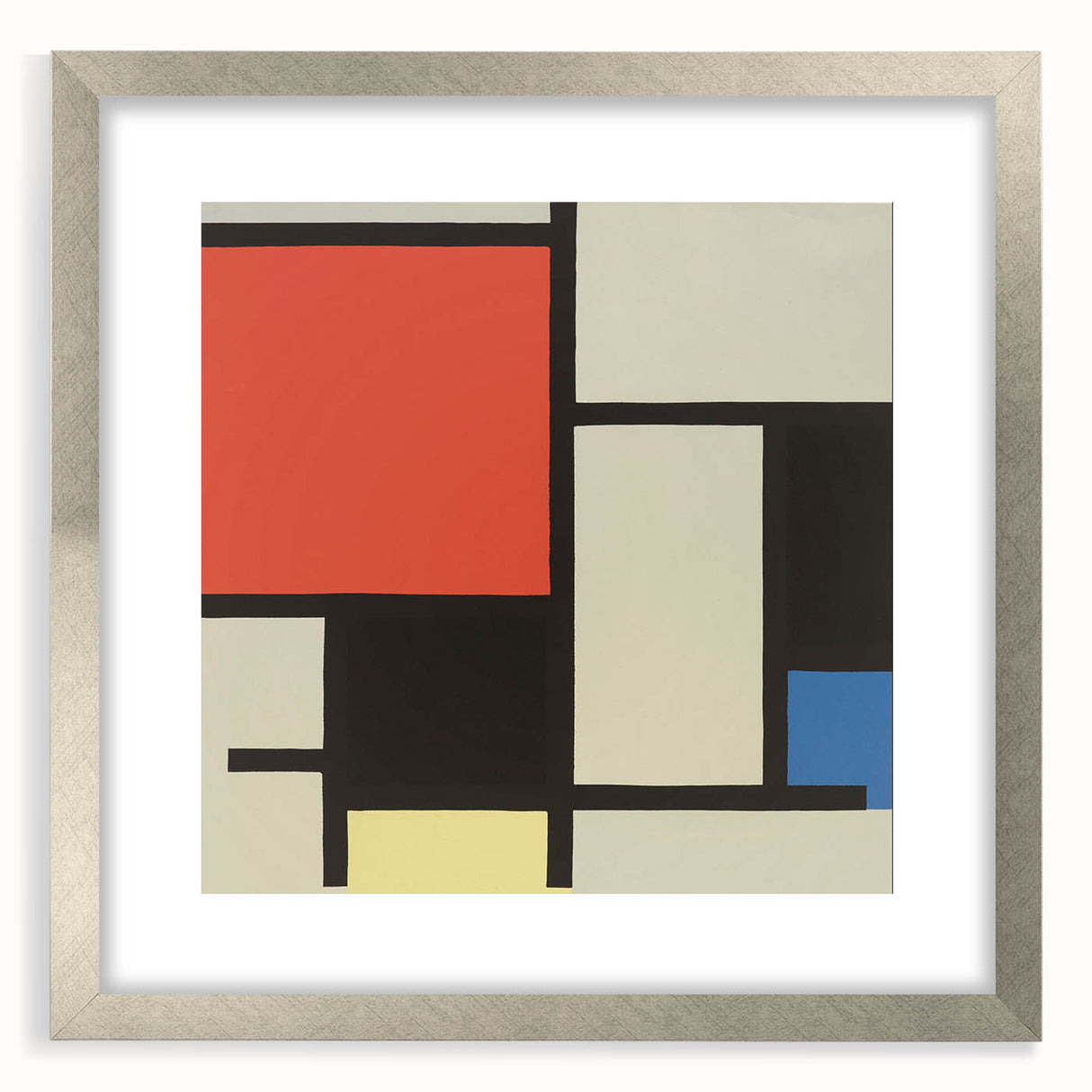 Modern Wall Art – Piet Mondrian’s "Composition" (1921)