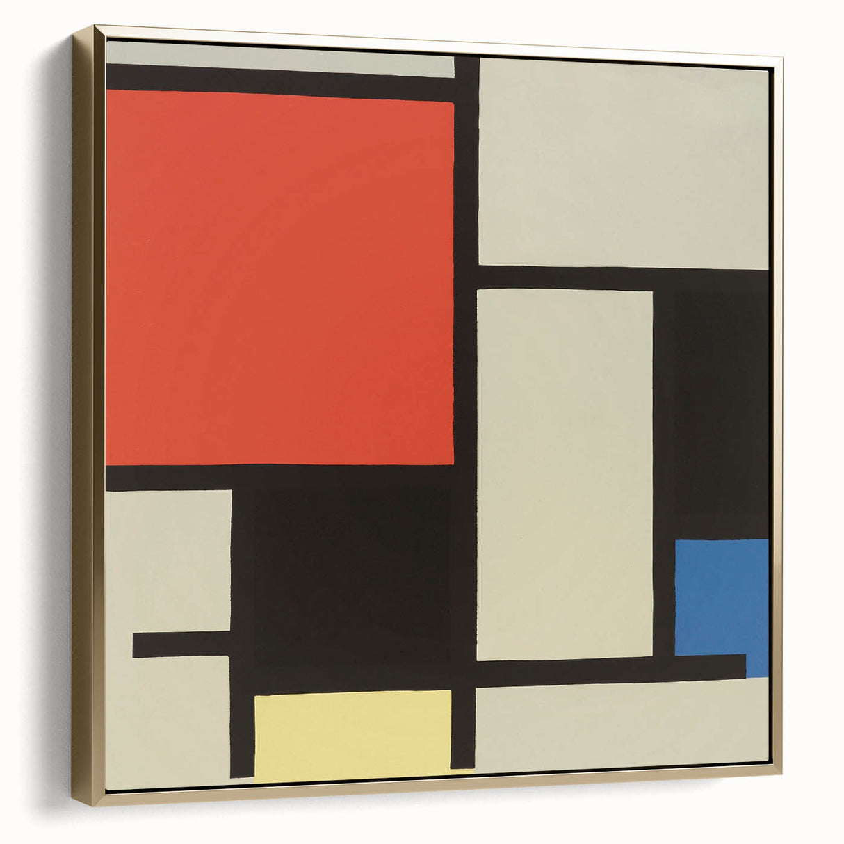 Modern Wall Art – Piet Mondrian’s "Composition" (1921)