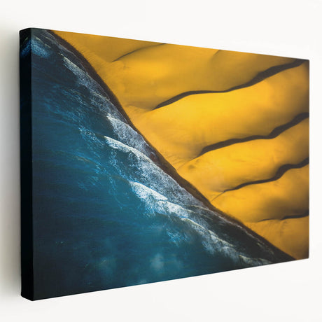 Large canvas print of an African landscape with warm earth tones, ideal for kitchen wall art.