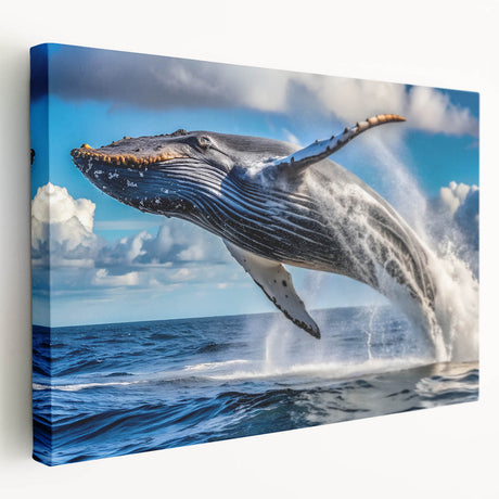 Scenic New Brunswick landscape on stretched canvas, featuring serene green and blue tones, ideal for kitchen wall art.