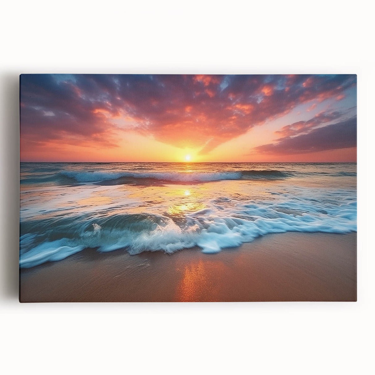 Black and white photo of a Caribbean beach on stretched canvas, ideal for kitchen wall art or bedroom ambiance.