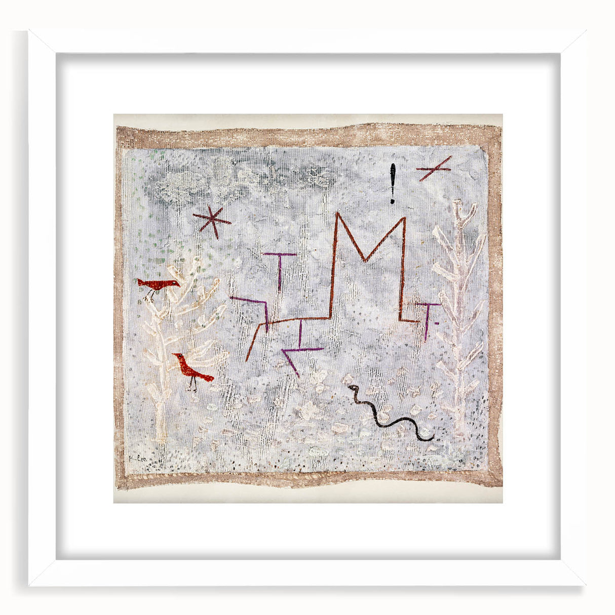 Modern Wall Art – Paul Klee’s "Garden Gate K" (1932)