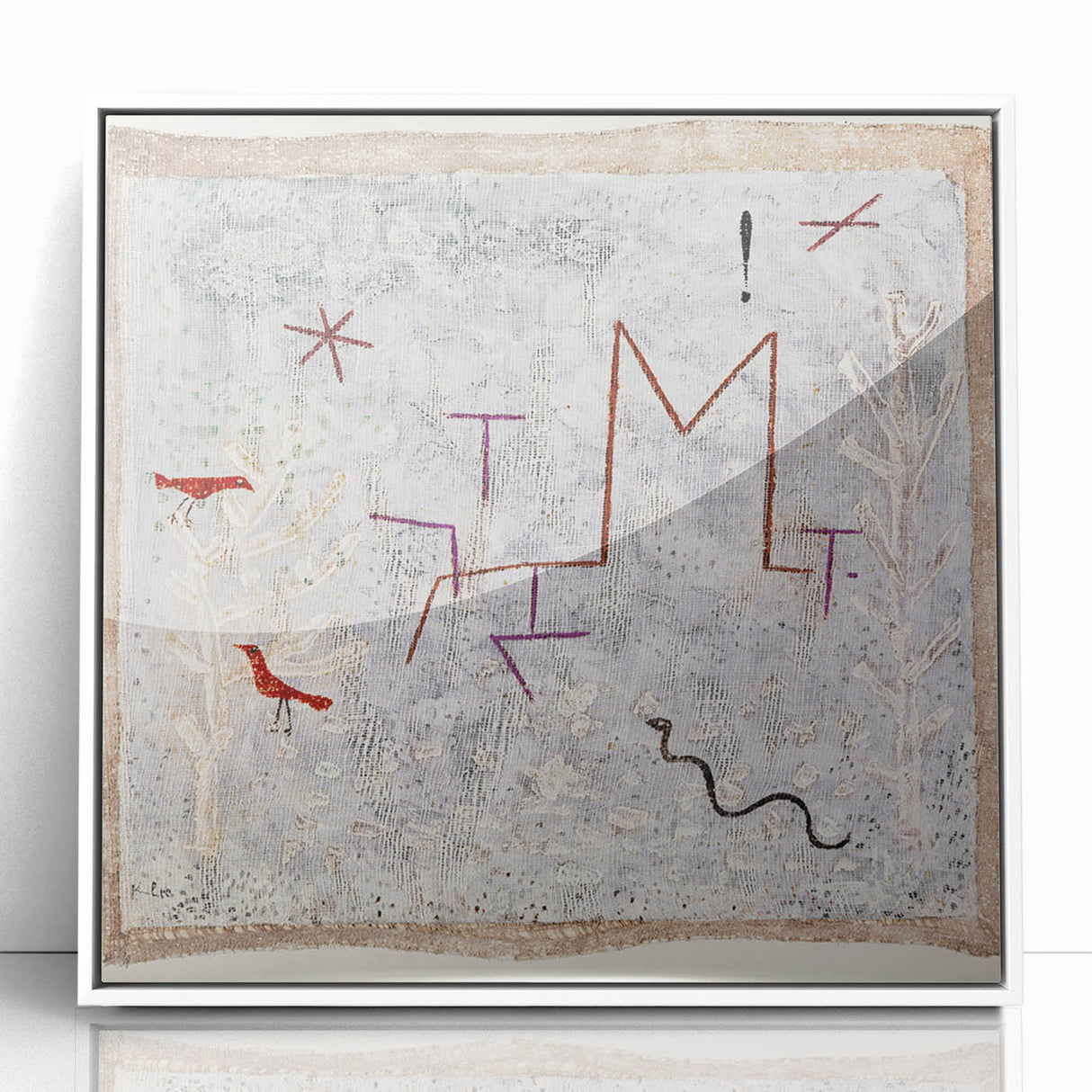 Modern Wall Art – Paul Klee’s "Garden Gate K" (1932)