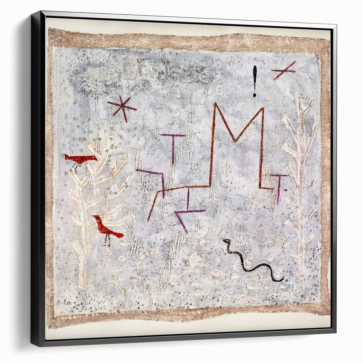 Modern Wall Art – Paul Klee’s "Garden Gate K" (1932)