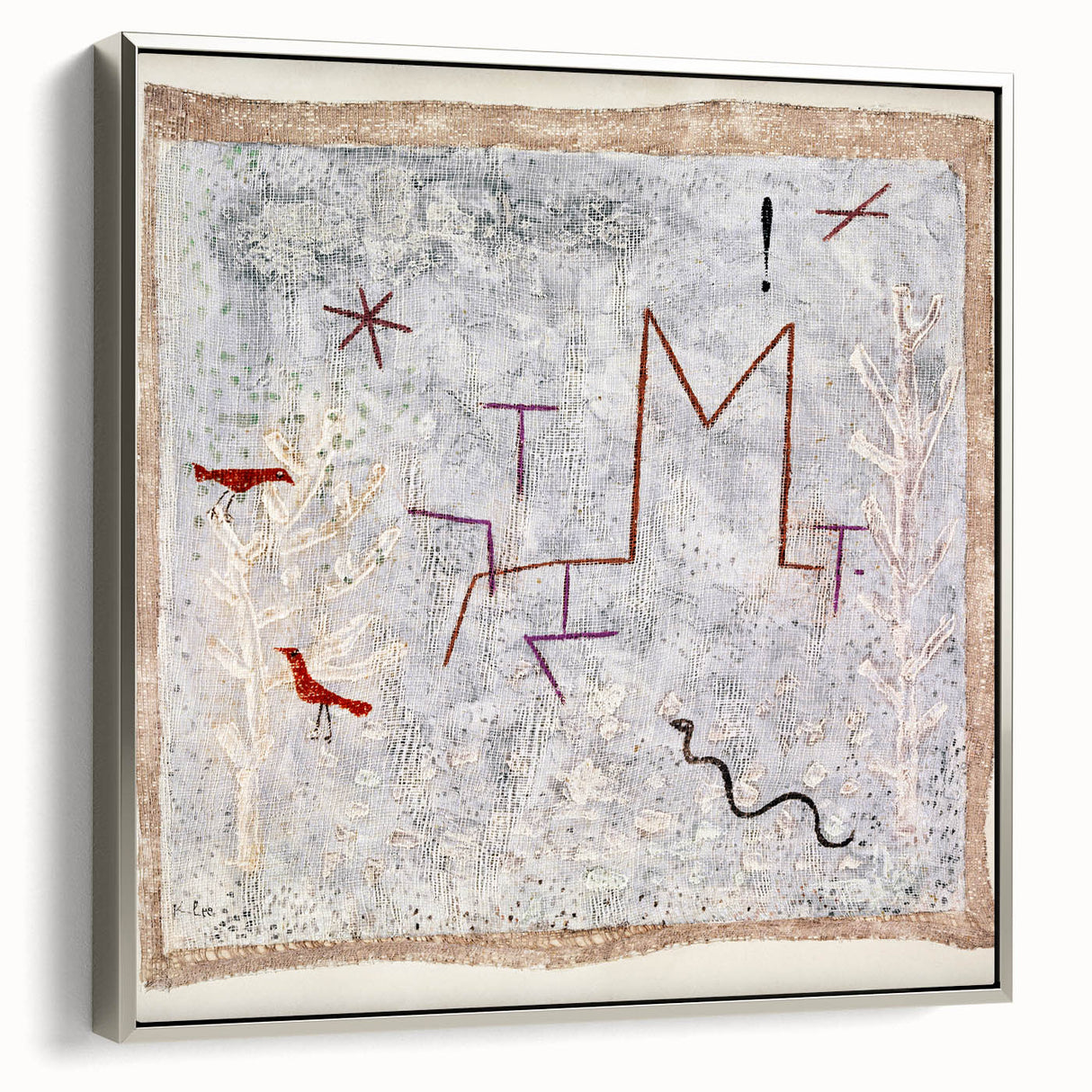 Modern Wall Art – Paul Klee’s "Garden Gate K" (1932)