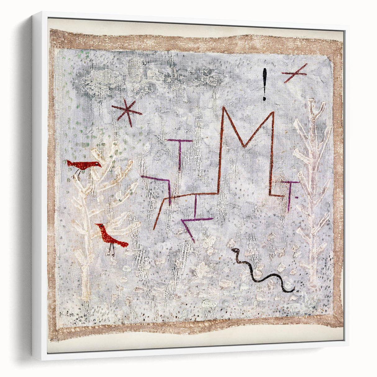 Modern Wall Art – Paul Klee’s "Garden Gate K" (1932)