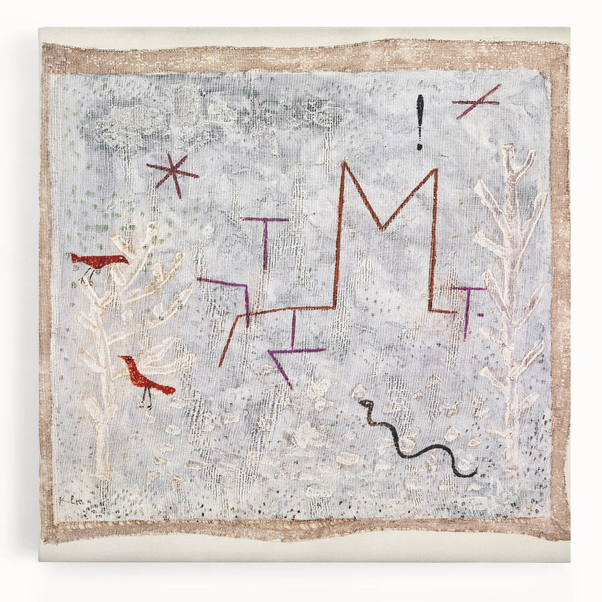 Modern Wall Art – Paul Klee’s "Garden Gate K" (1932)