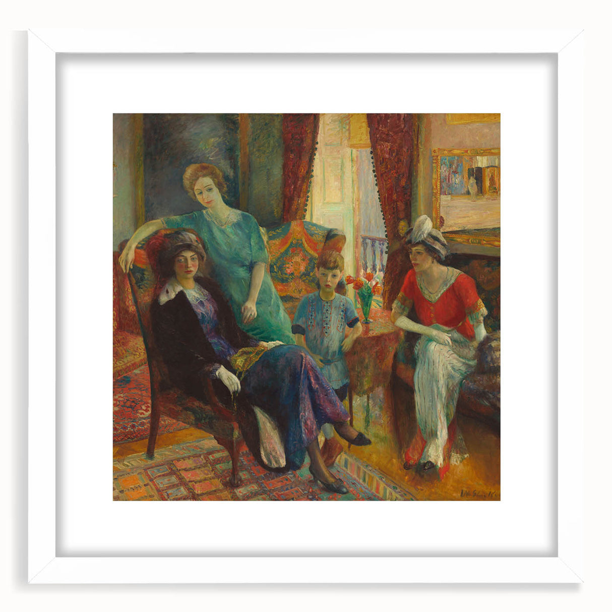 Modern Wall Art – William Glackens’ "Family Group" (1910–1911)