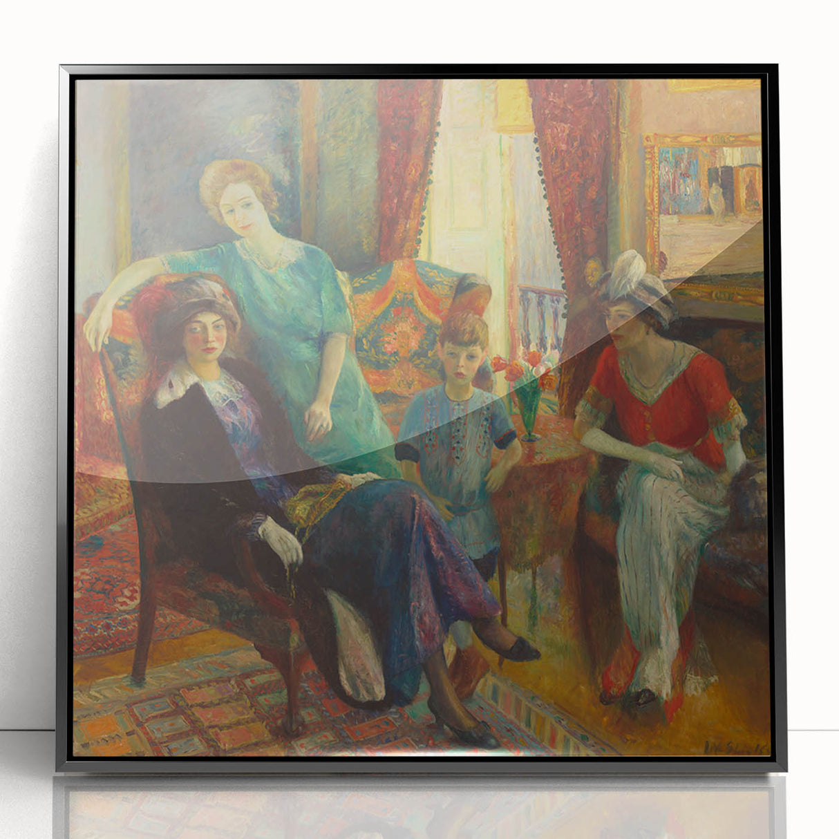 Modern Wall Art – William Glackens’ "Family Group" (1910–1911)
