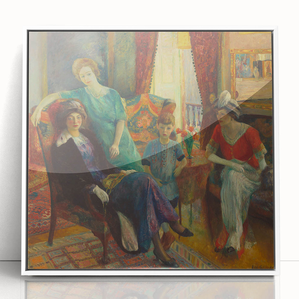 Modern Wall Art – William Glackens’ "Family Group" (1910–1911)
