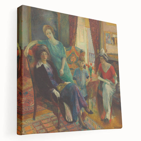 Modern Wall Art – William Glackens’ "Family Group" (1910–1911)