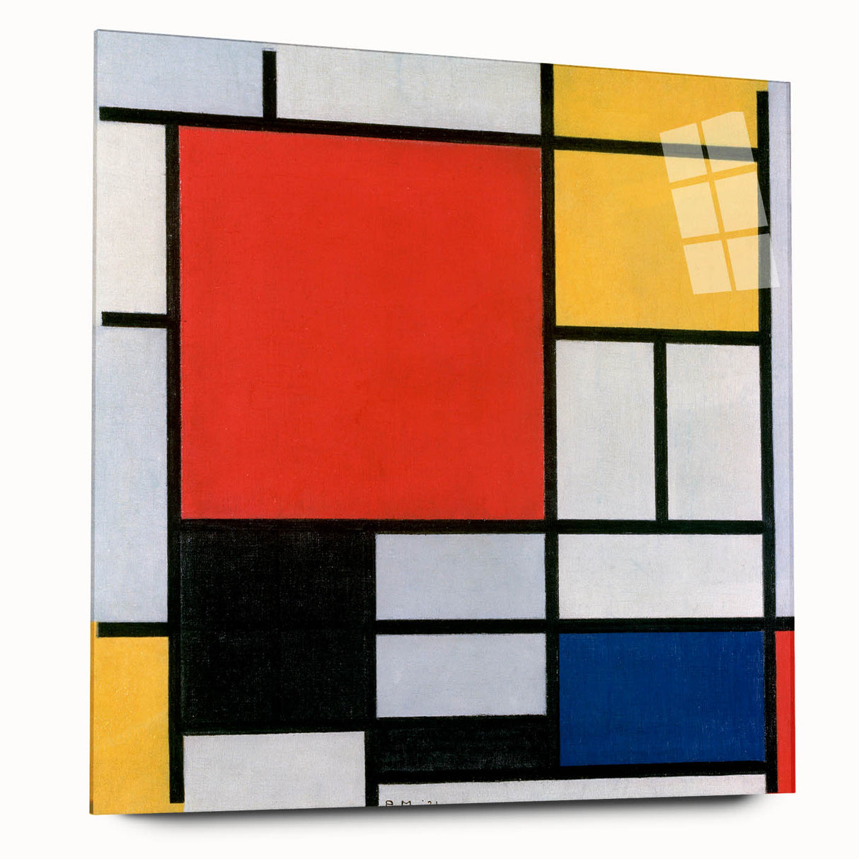 Modern Wall Art – Mondrian’s "Composition with Red, Yellow, Blue, and Black" (1921)