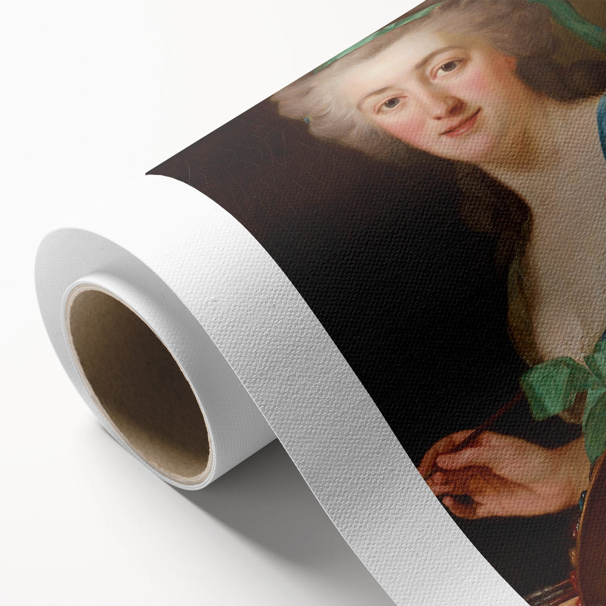 Classic Romantic Paintings - Anne Vallayer-Coster Portrait Canvas Art