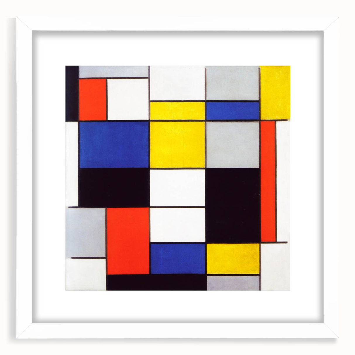 Modern Wall Art – Piet Mondrian’s "Composition A" (1920)
