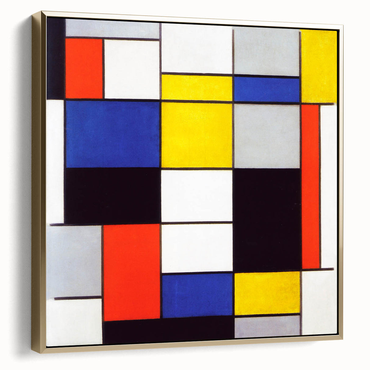 Modern Wall Art – Piet Mondrian’s "Composition A" (1920)
