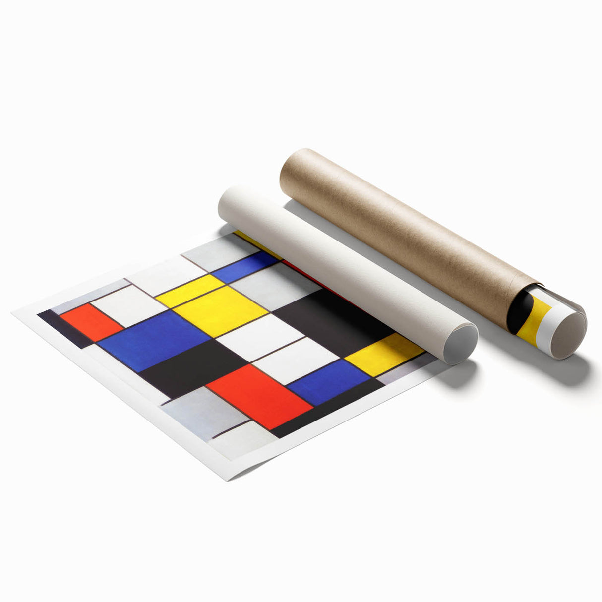 Modern Wall Art – Piet Mondrian’s "Composition A" (1920)