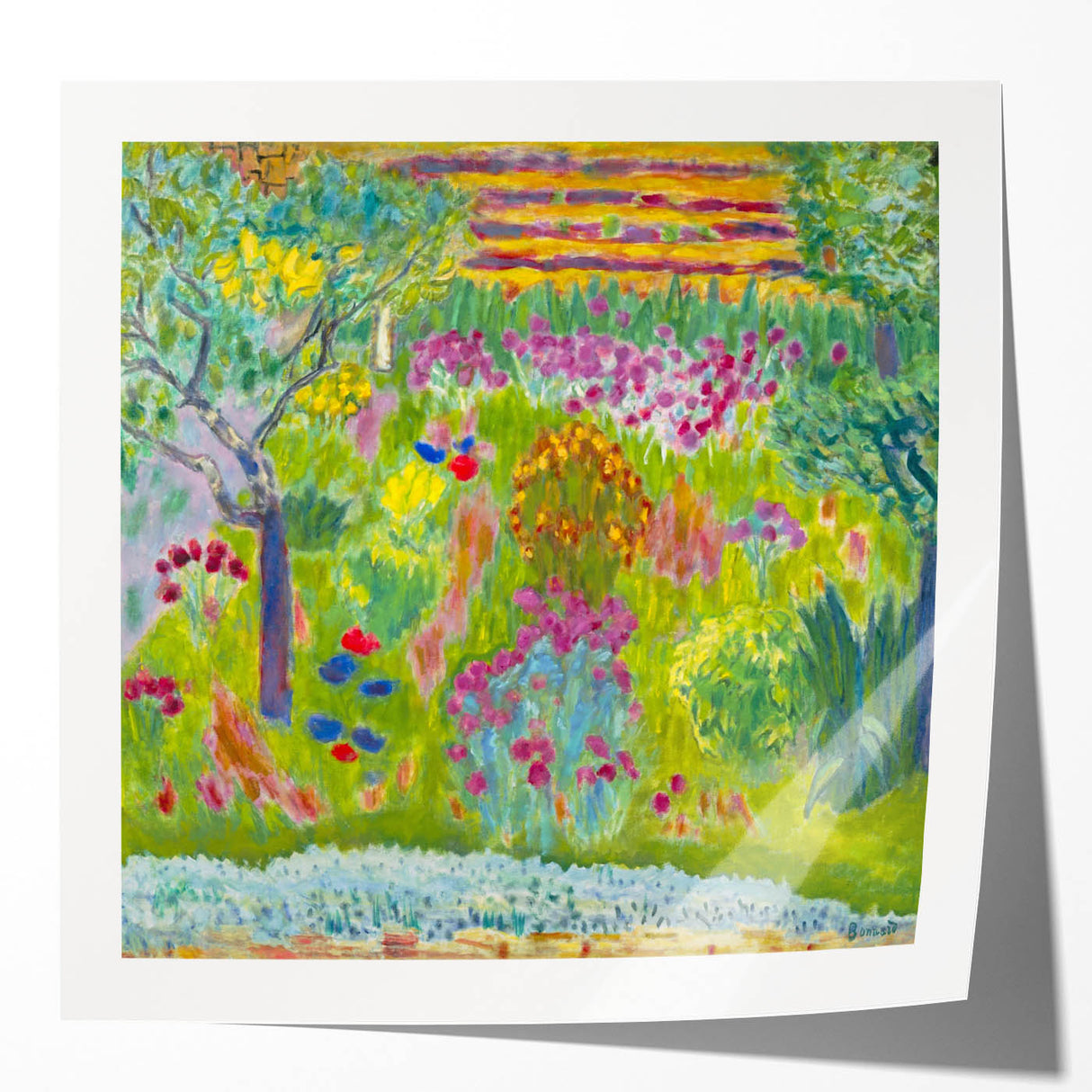 Modern Wall Art – Pierre Bonnard’s "Garden" (1935)