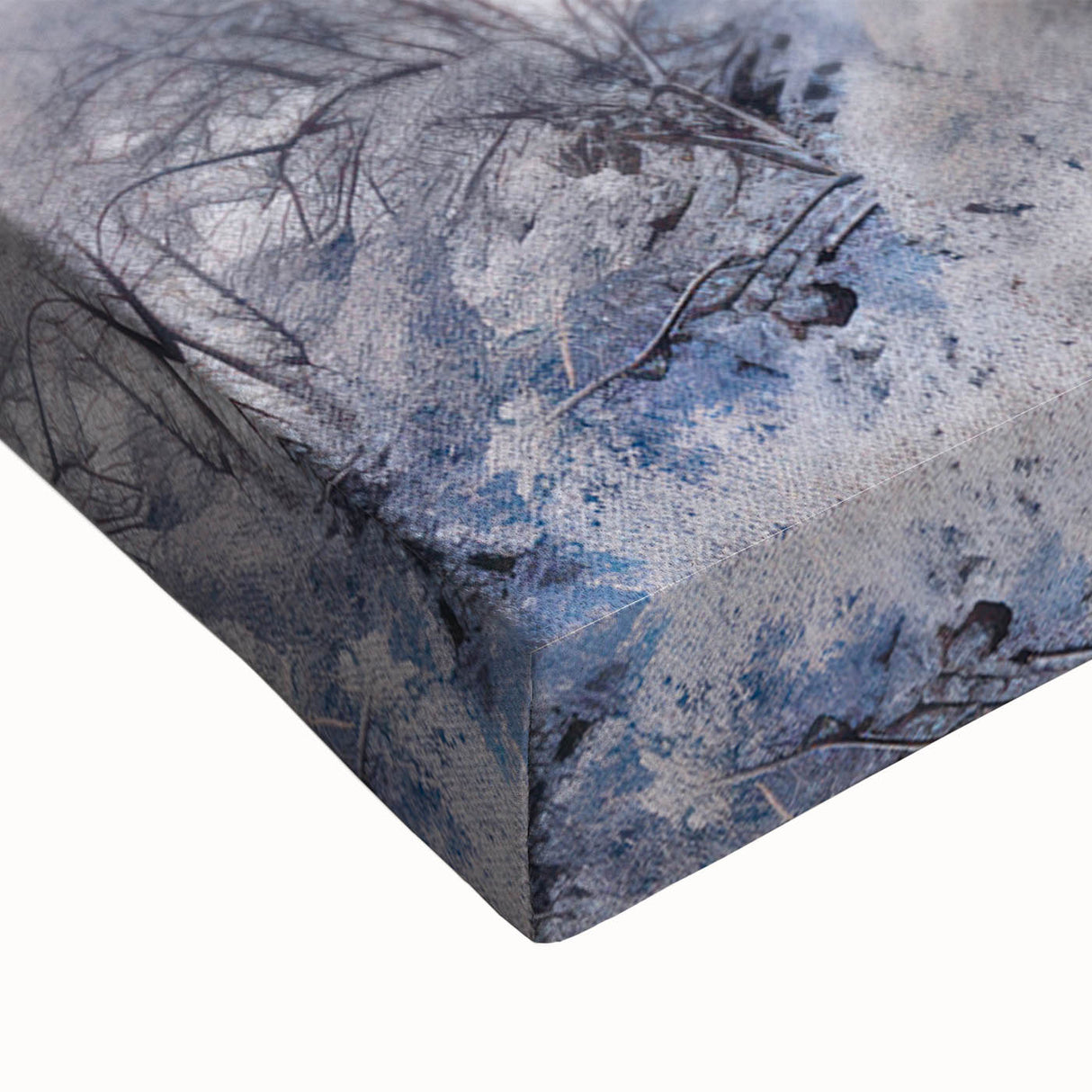 Black and white landscape art painting of the Great Wall of China on stretched canvas, ideal for bedroom decor.