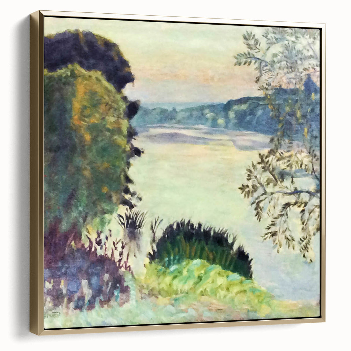 Modern Wall Art – Pierre Bonnard’s "The Seine at Vernon" (1925)