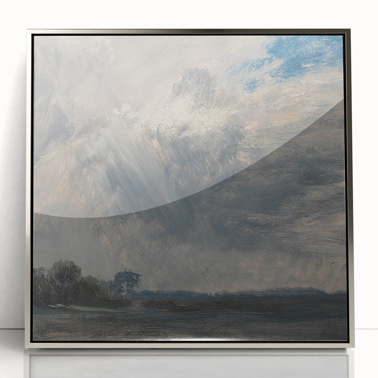Classic Romantic Paintings - Cloudy Sky Study Canvas Art